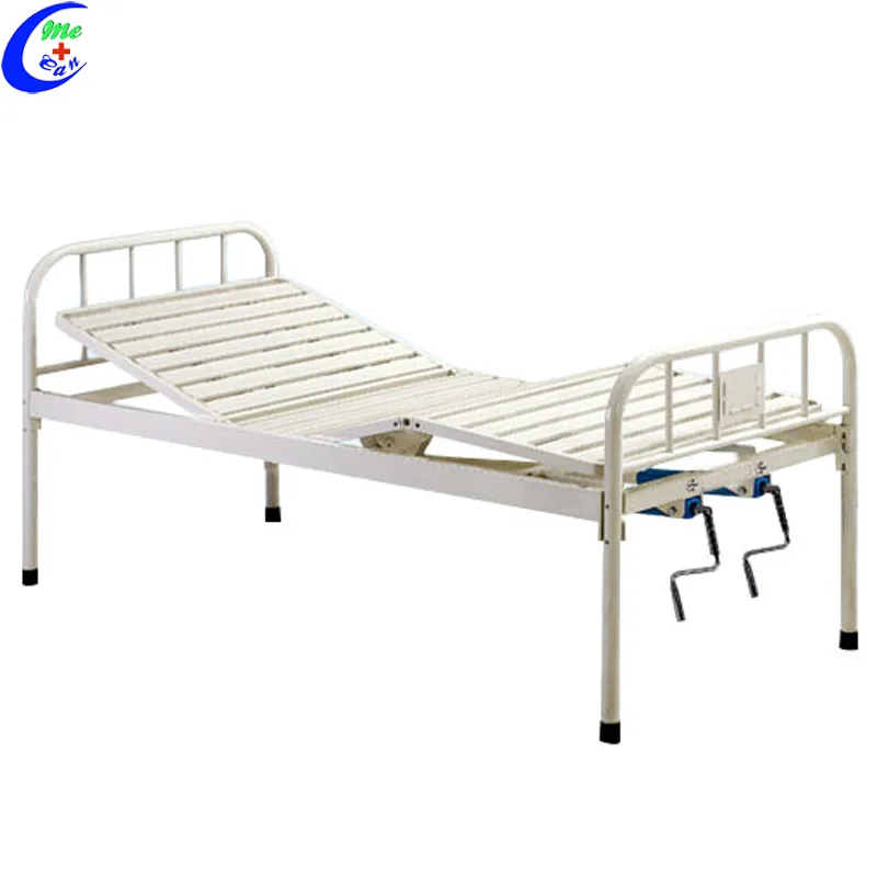 2 Crank Hospital Furniture Medical Manual Hospital Bed