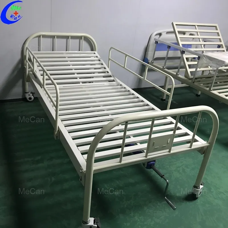 2 Crank Hospital Furniture Medical Manual Hospital Bed
