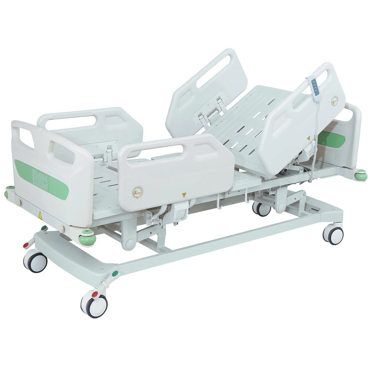 3 Function Electric Hospital Bed/ Medical Bed/Fowler Bed/ICU Bed/Patient Bed with PP Side Rails