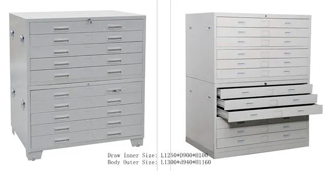 4-Door 5 Layers Office School Hospital Steel Filing Cabinet/Shelf