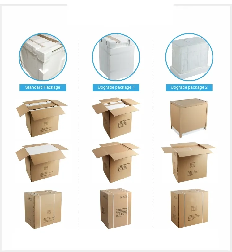 60inch New Design Solid Wood Double Bathroom Vanity Cabinet