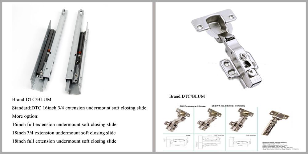 72inch Clear Grey Bathroom Vanity
