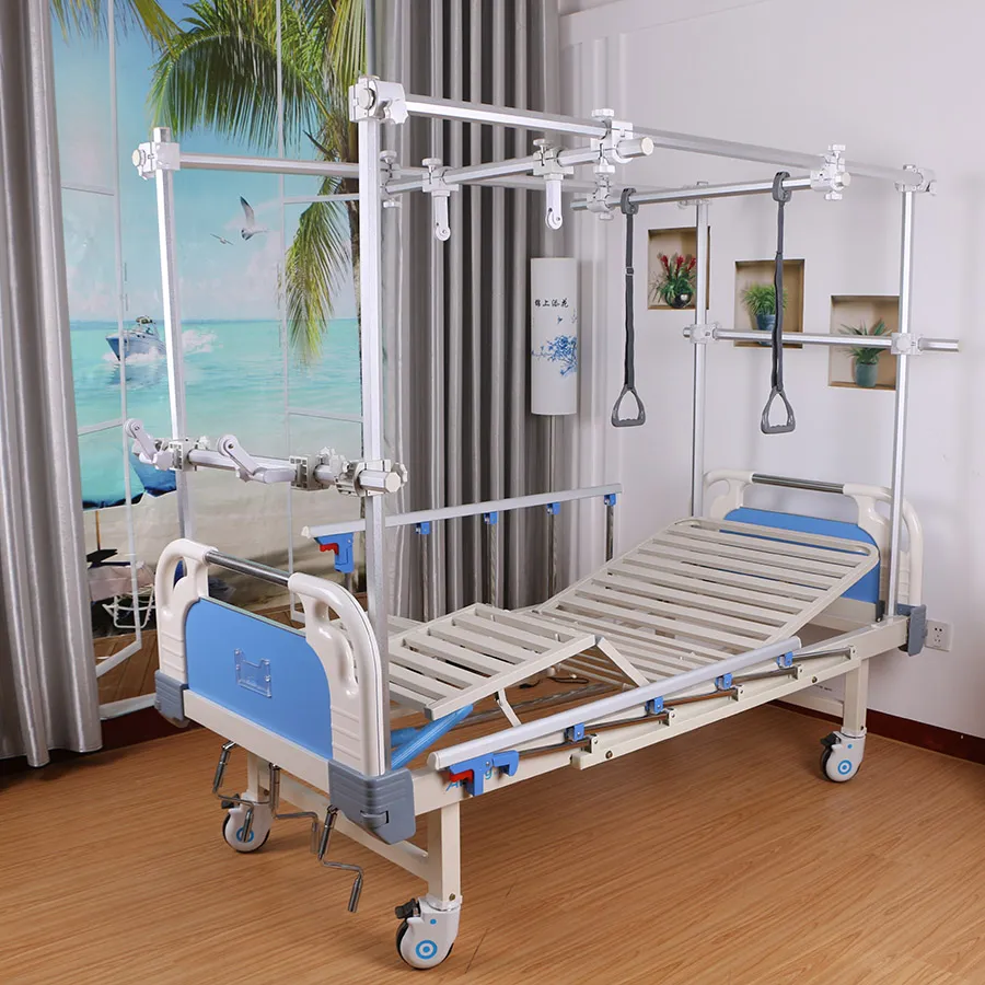 ABS and Stainless Steel Compound Three-Crank Hanging Leg Orthopedic Bed