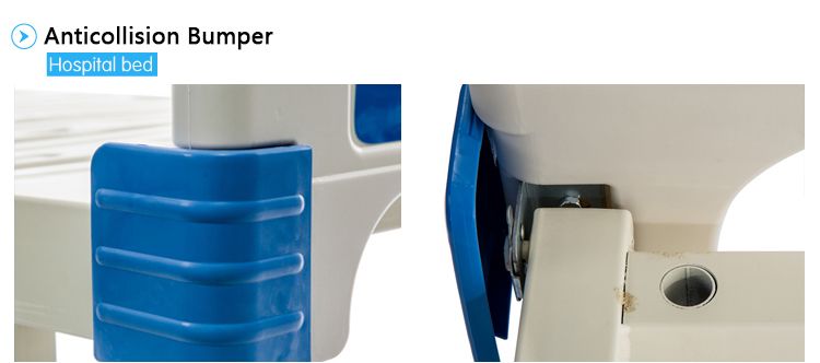 Anticollision Bumper Stable Durable Strong Hospital Bed with Ce Approved