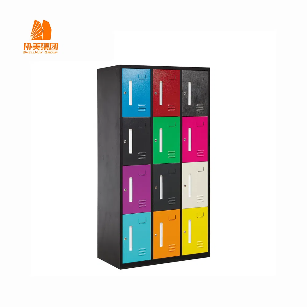 Available in a Variety of Colors, Changing Room Storage Cabinet Steel Locker.