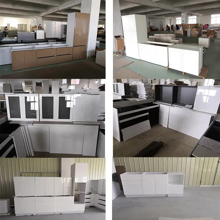 Axcellent Venta Caliente Gabinete De Cocina En Forma De L PARA Cocina Casera