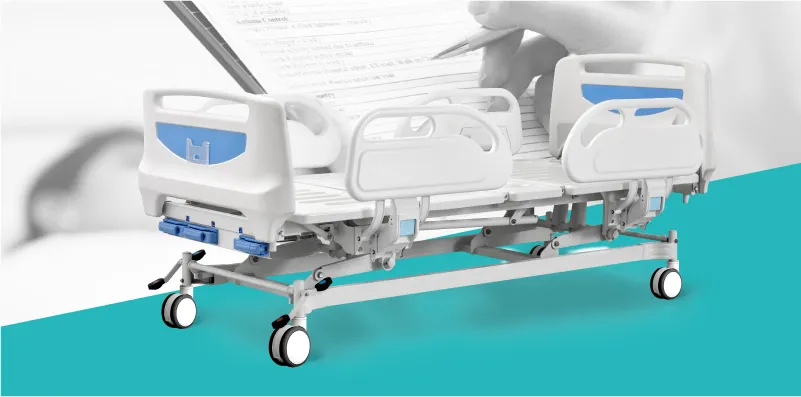 B3c Medical Metal Hospital Bed Dimensions for Hospital