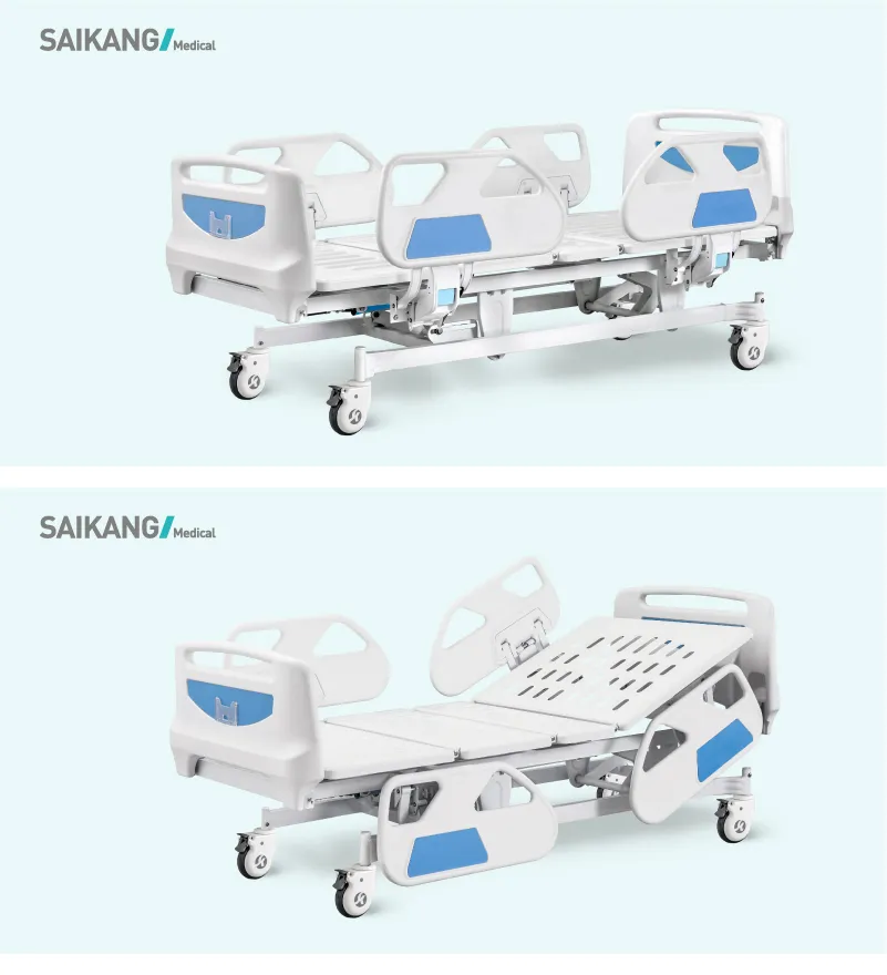 B6e Electric Critical Care Hospital ICU Patient Clinical Bed with Scale