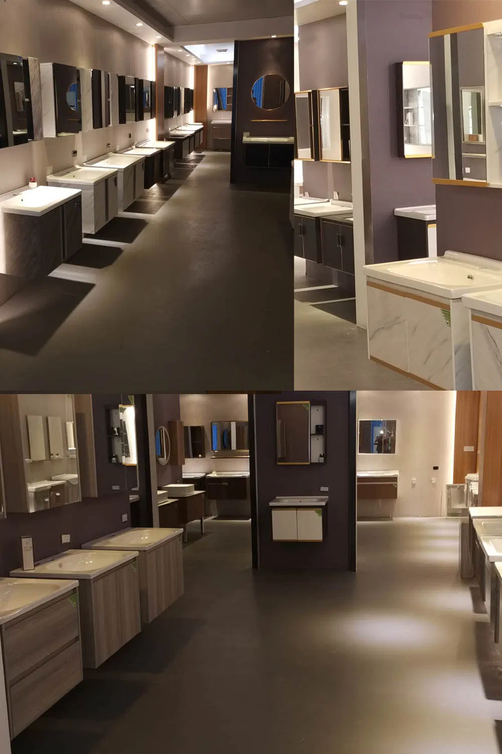 Basin MDF Furniture Carbon Fiber Bathroom Cabinet Vessel Sink