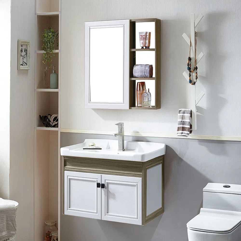 Basin MDF Furniture Carbon Fiber Bathroom Cabinet Vessel Sink