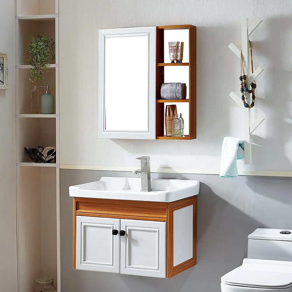 Basin MDF Furniture Carbon Fiber Bathroom Cabinet Vessel Sink