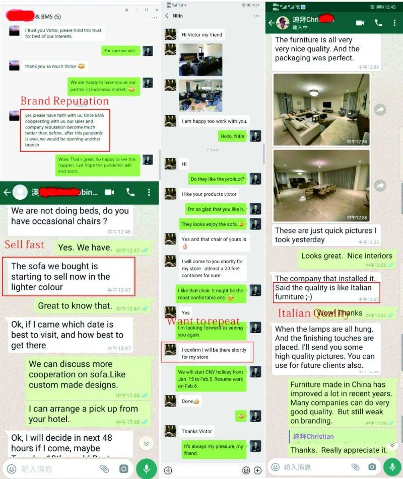 BMS Italian Wingback Design Modern Bed for Large Space