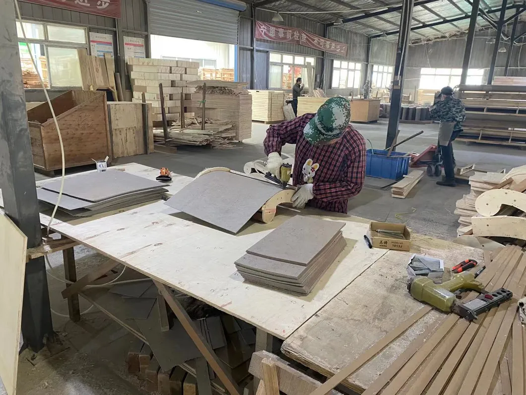 Button Tufted Platform Bed Wooden Furniture