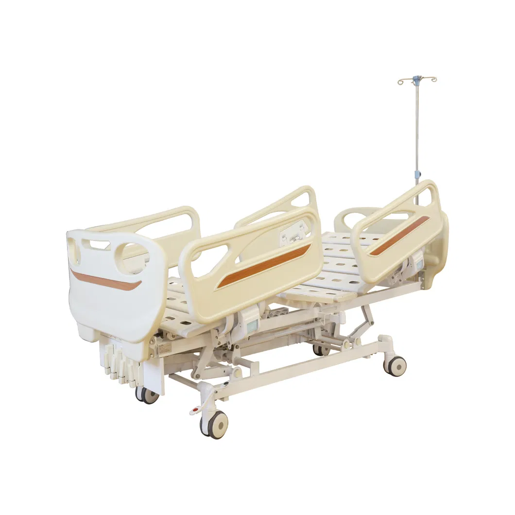 Ce&ISO Approved Medical Department Hospital Use Four Crank Patient Bed