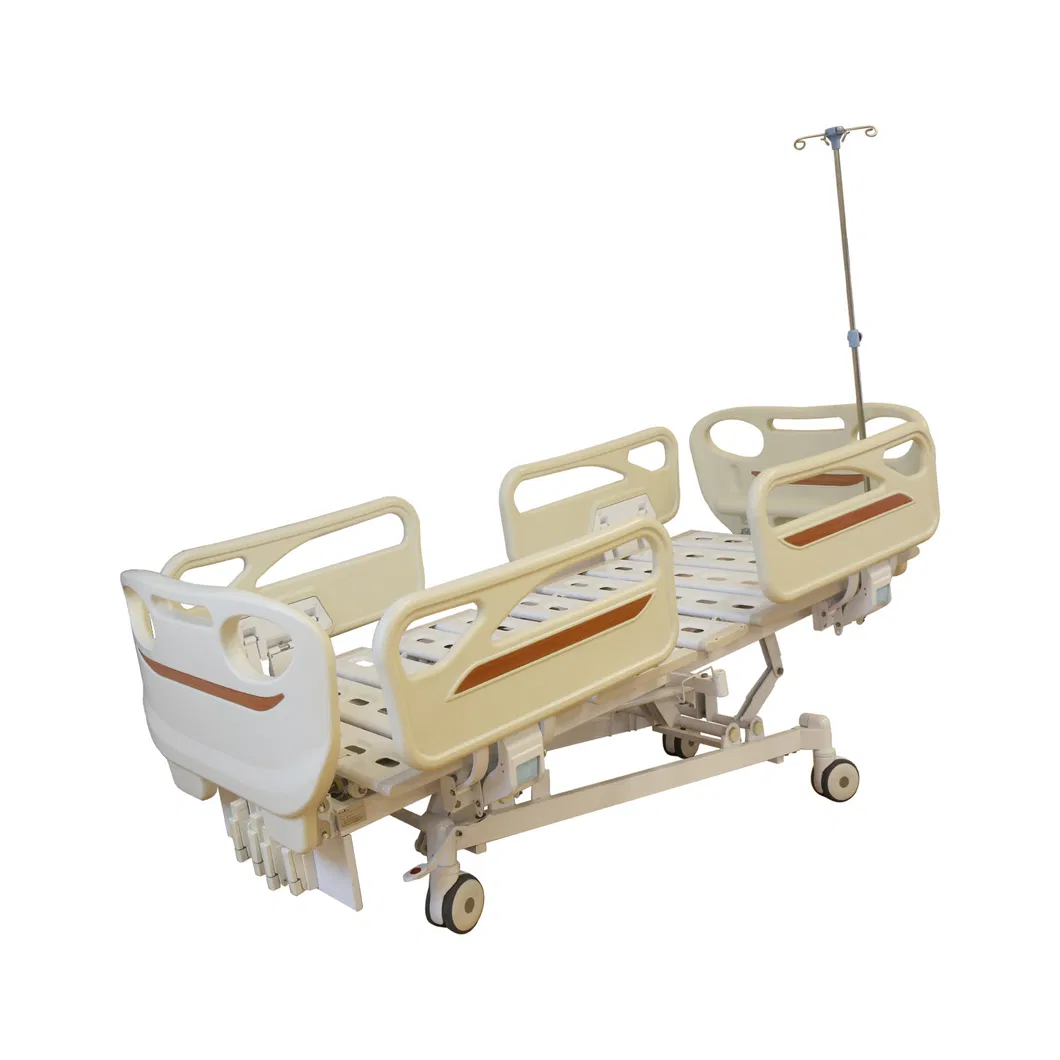 Ce&ISO Approved Medical Department Hospital Use Four Crank Patient Bed