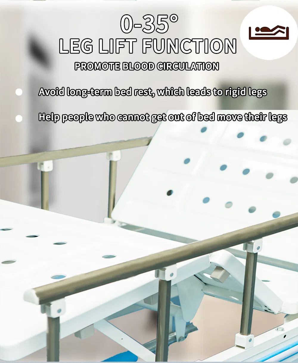 Cheap Price ICU Ward Room 5 Function Electric Hospital Bed Electronic Medical Bed for Patient