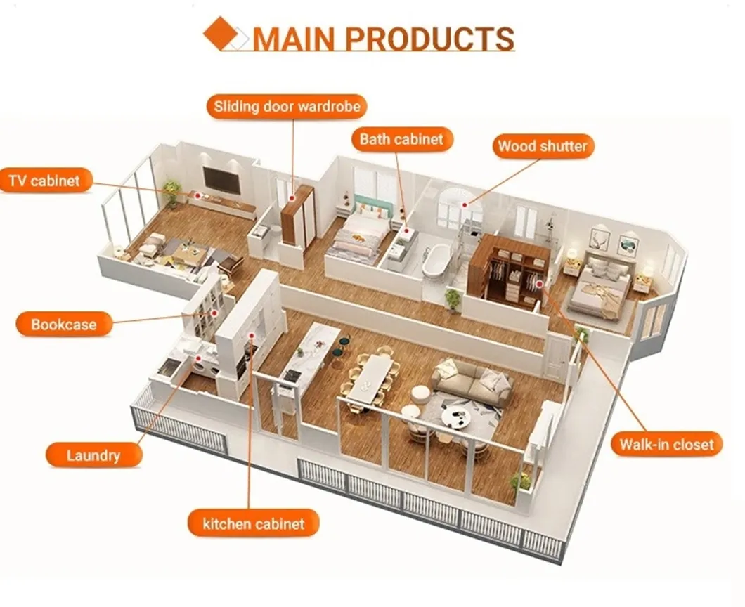 Custom Classic New Style Black Painting High Gloss Modular Kitchen Cabinet