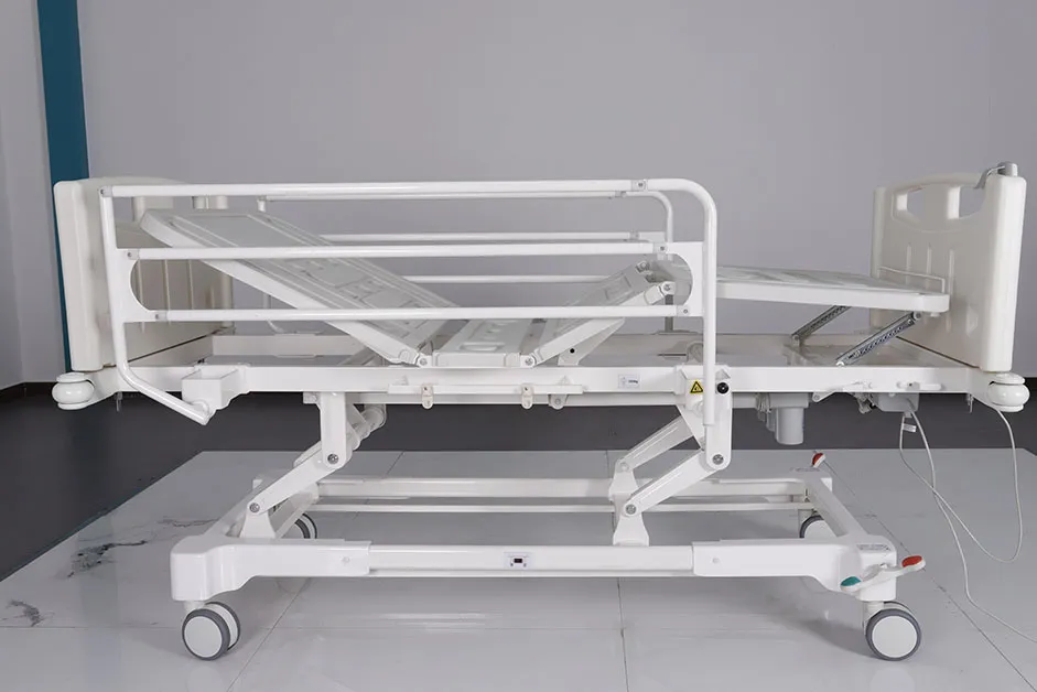 Durable Central-Controlled Three Functions Electric Care Hospital Bed