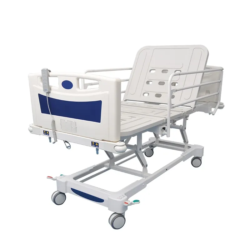Durable Central-Controlled Three Functions Electric Care Hospital Bed