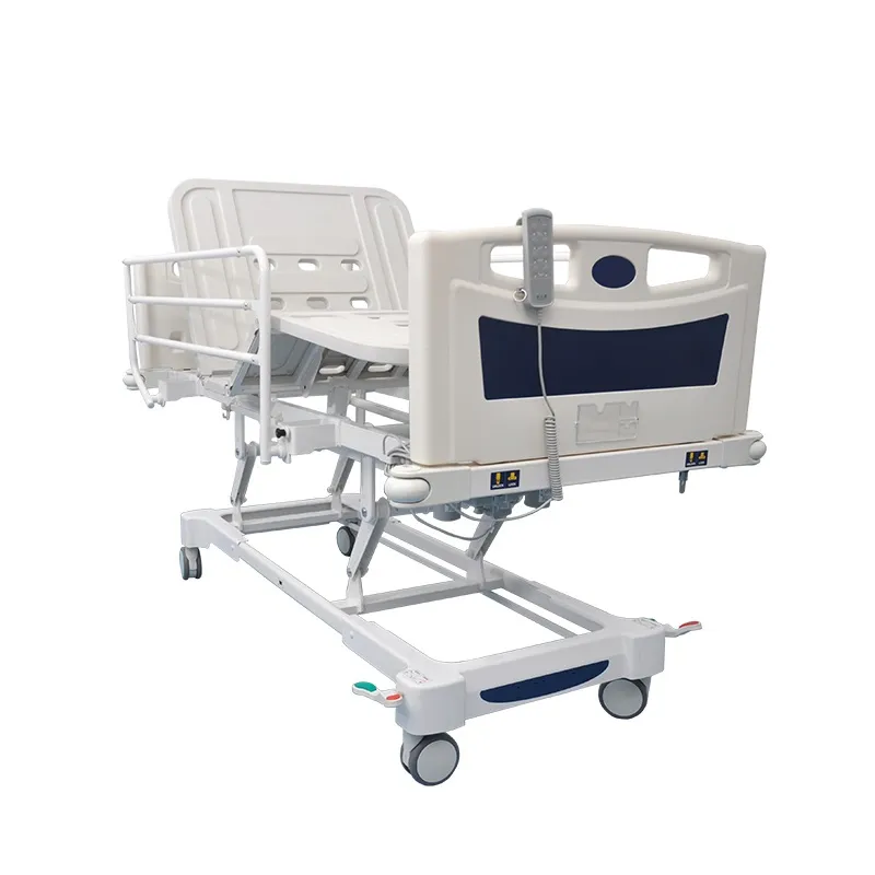 Durable Central-Controlled Three Functions Electric Care Hospital Bed
