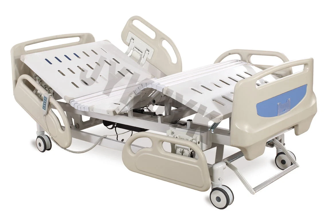 Electric Hospital Bed with Five- Function Medical Bed Patient Bed ICU Bed