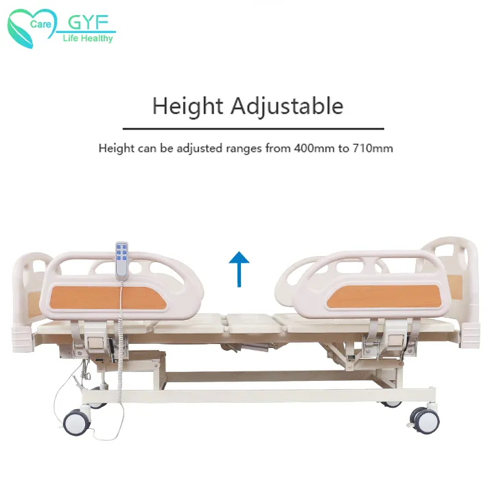 Electric/Three/Four/Five/Function/Adjustable/ Medical Bed/Hospital Patient Care Bed