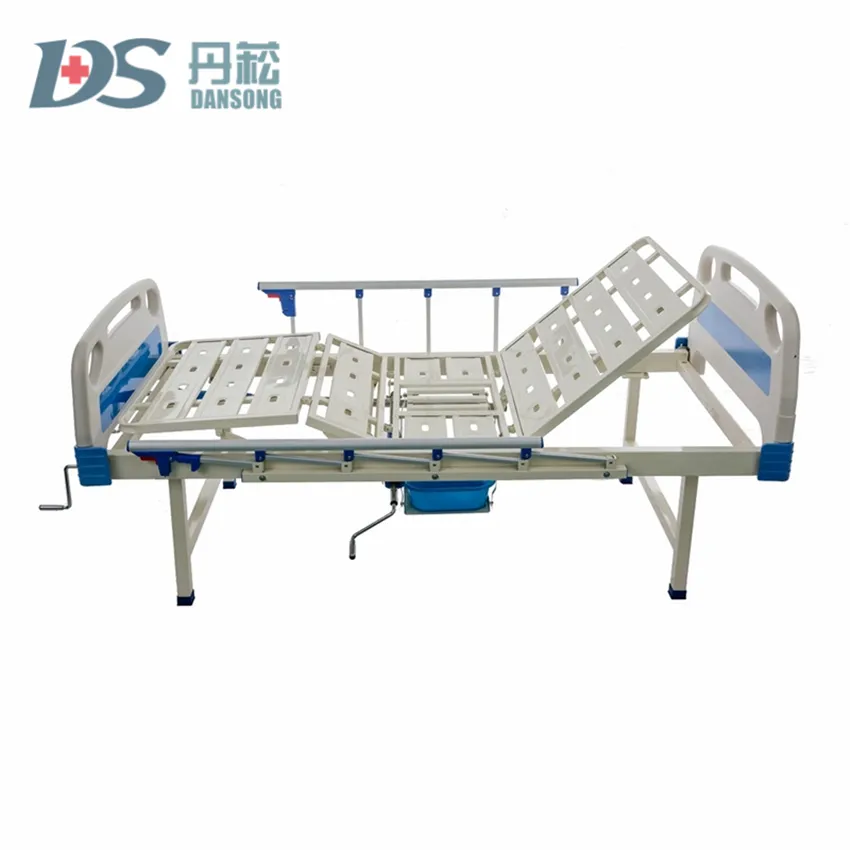 Factory Directly Supply Three Functions Hospital Bed with Commode