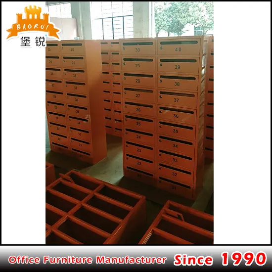 Fas-119 Commercial Metal Locking Post Box Letterbox Mailbox