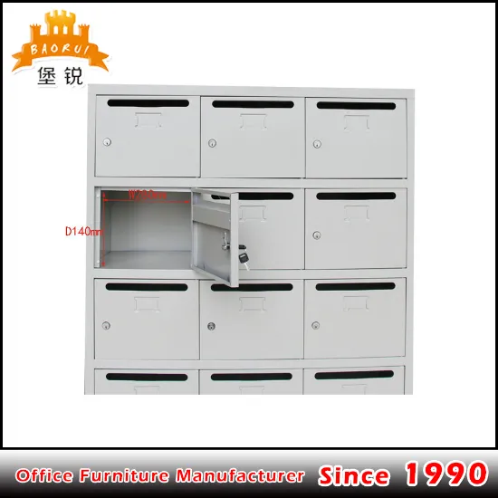 Fas-119 Commercial Metal Locking Post Box Letterbox Mailbox