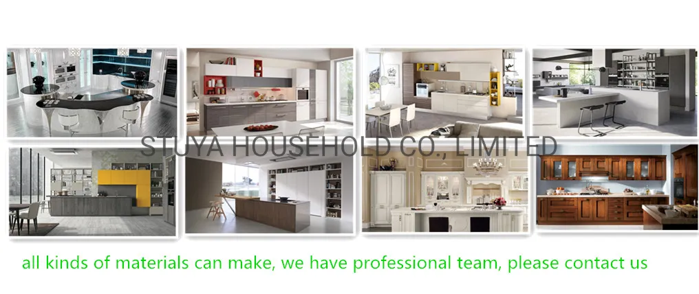 Foshan Lecong Stuya Modern Nordic Series Kitchen Cabinets House Furniture