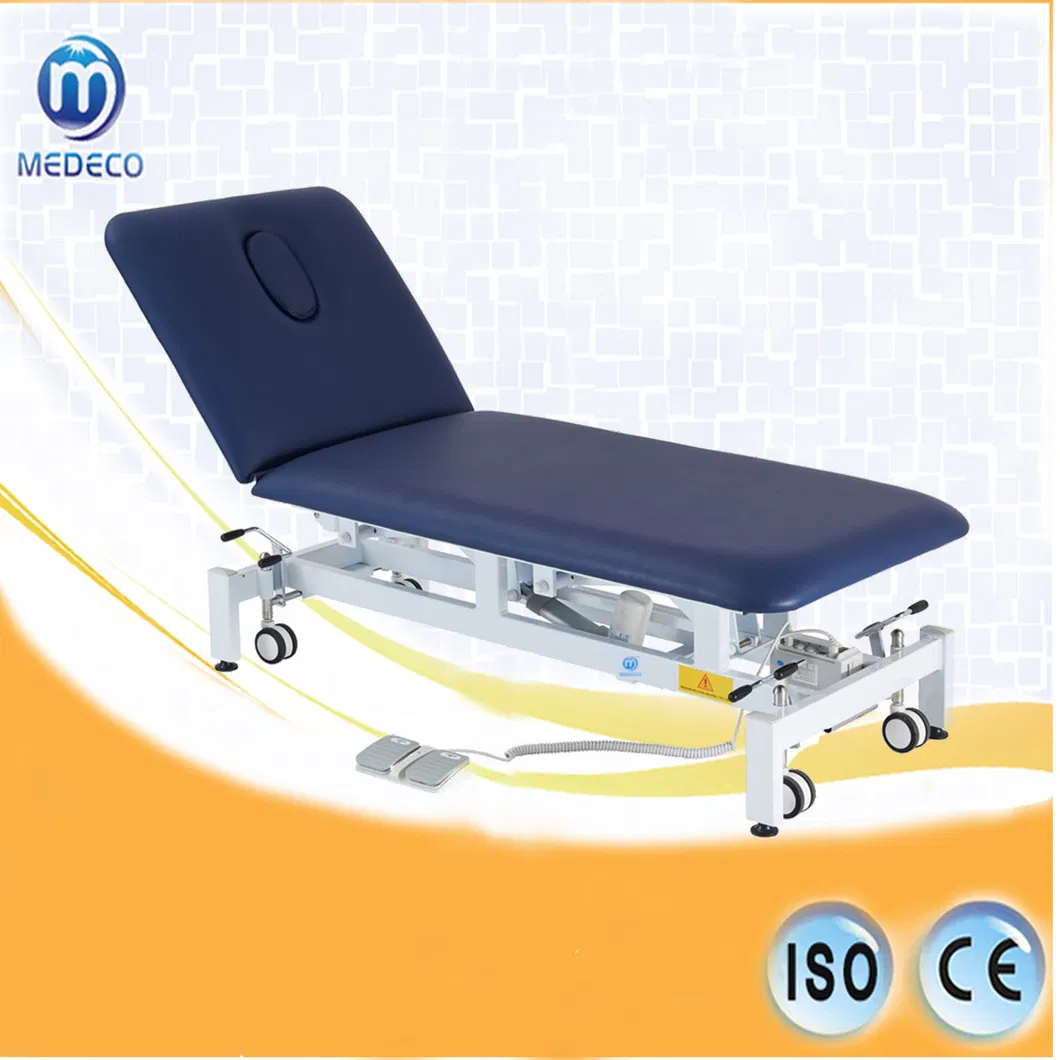 Free Sample Ayurveda Thai Electric Milking Wooden Massage Table for Sale