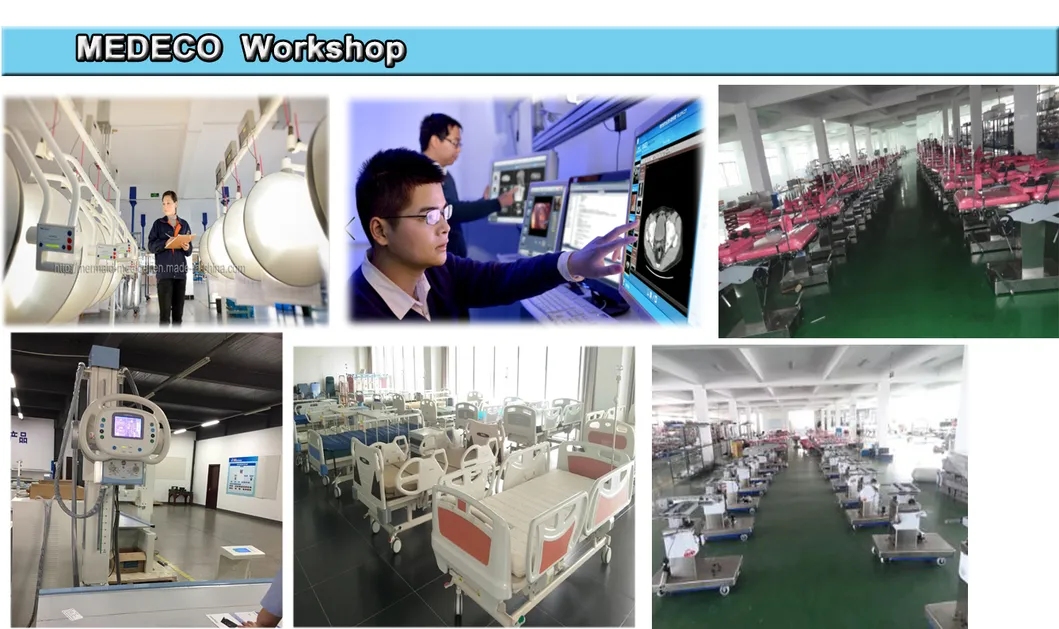 High Quality Hospital Medical Equipment Electric Hydraulic Multifunction Operating Table Ecoh003 with Stainless Steel
