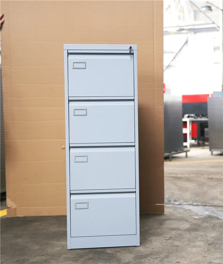 High Quality Metal Furniture Heavy Bearing 4 Drawers Steel Storage Drawer Cabinet