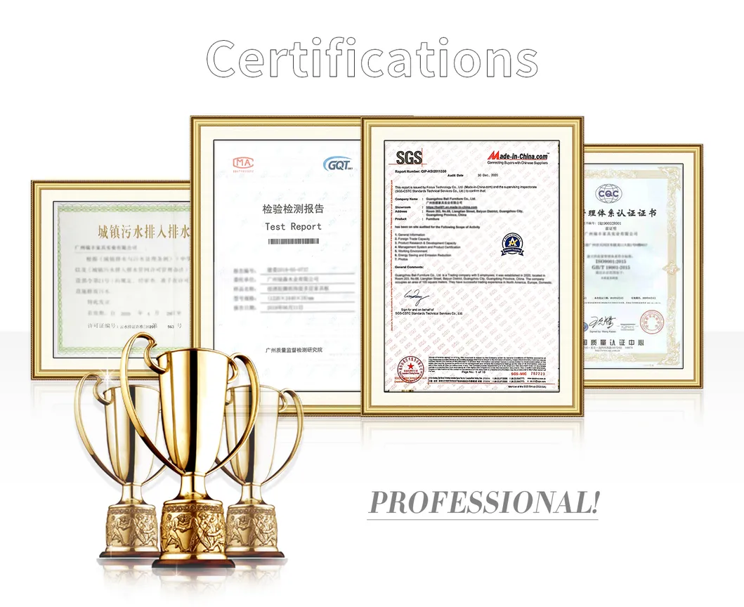 High Quality Modern Classic Office Home Used Wooden 3 Doors Bookcase (BL-FC277)