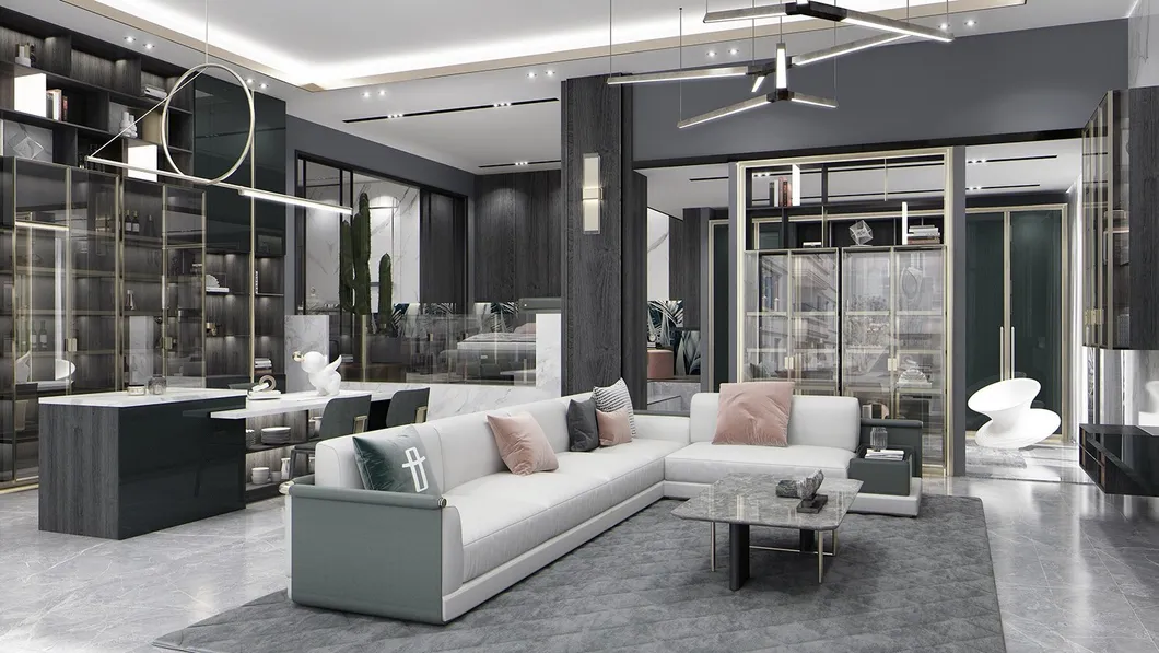 Home Products Custom Kitchen Cabinets with Modern Minimalism Style