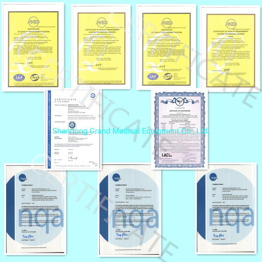 Hospital Bed Manufacture High Quality Andvanced Electric Three Function Medical Patient Bed Three Function Automatic Height Adjustable Hospital Bed Lifting Mech