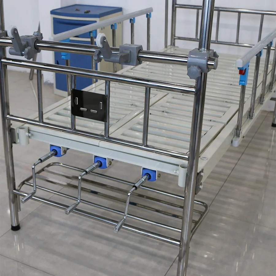 Hospital Equipment Stainless Steel Three-Function Hanging Leg Orthopedic Bed