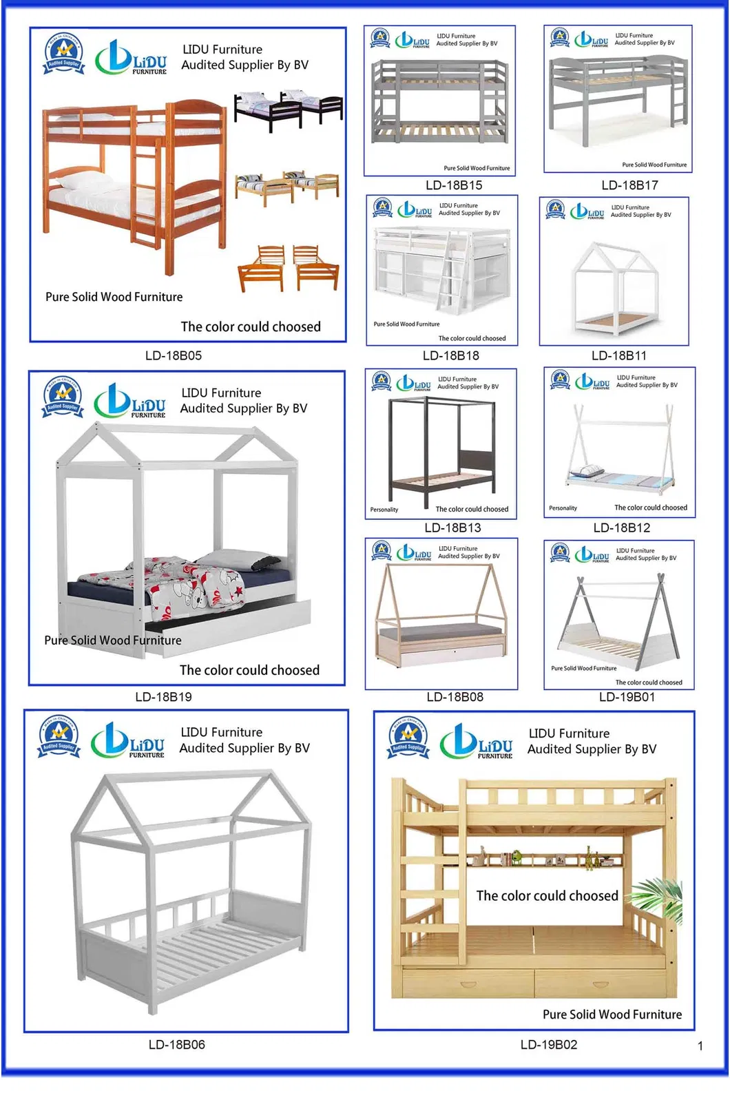 Hot Sell New Design Beautiful Wood Baby Bed Furniture Montessori House Frame Kids/Toddler Bed