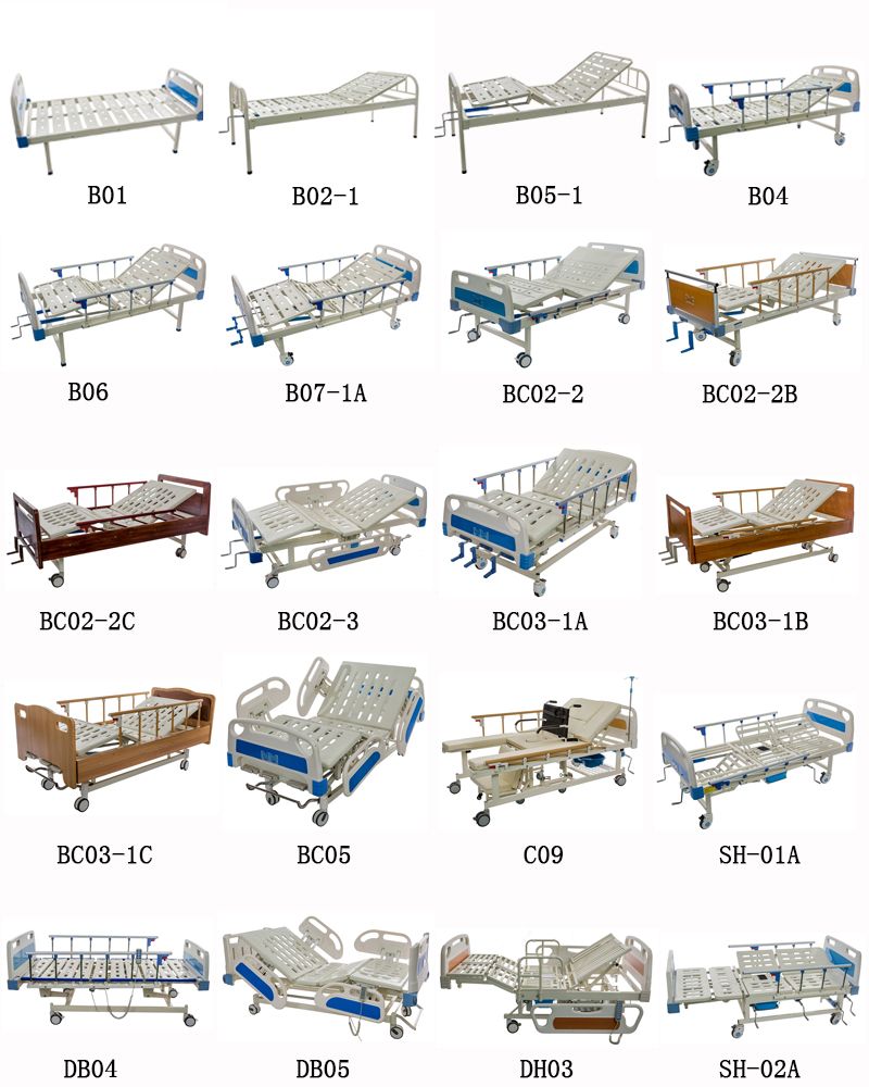 Manufacturer One Crank Hospital Bed with High Quality