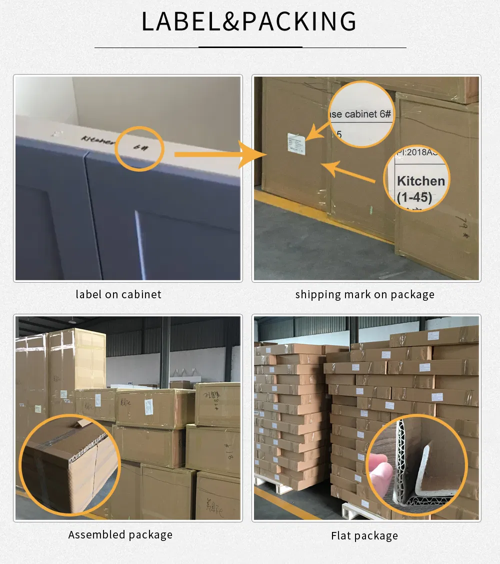 MDF Modern Shaker Door Profile Popular off White Painting Kitchen Cabinet