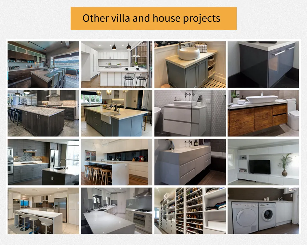 MDF Modern Shaker Door Profile Popular off White Painting Kitchen Cabinet