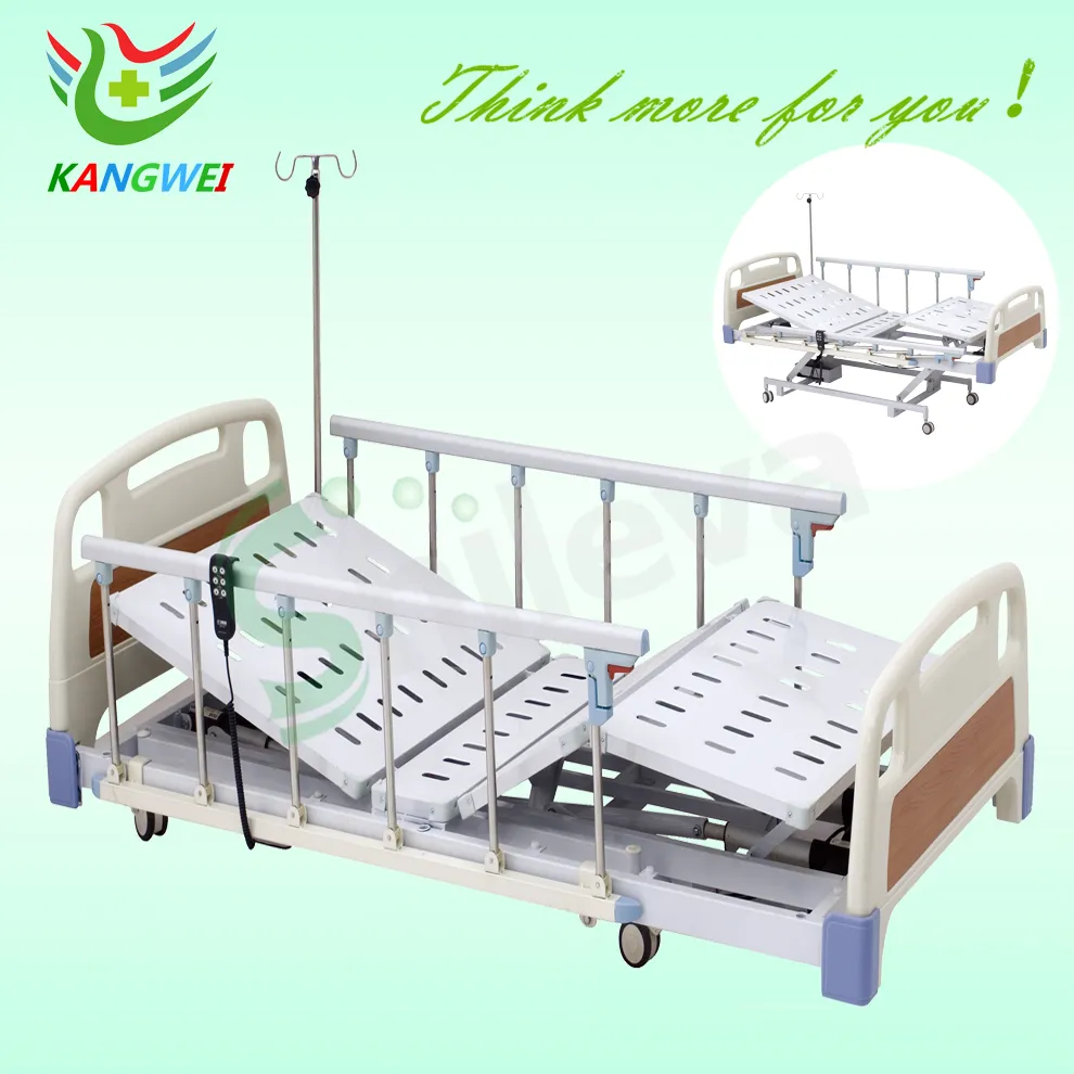 Medical Bed ABS Double-Crank Hospital Manul Care Bed Slv-B4020