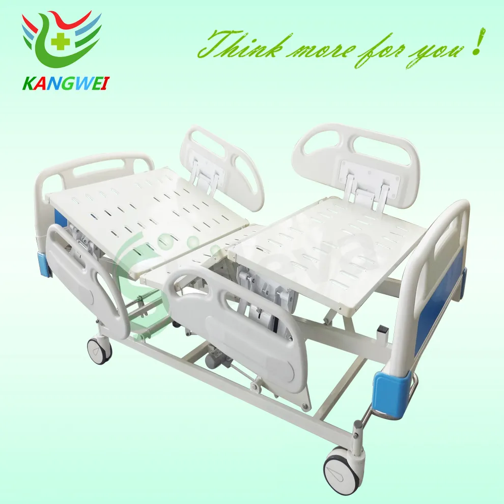 Medical Bed ABS Double-Crank Hospital Manul Care Bed Slv-B4020