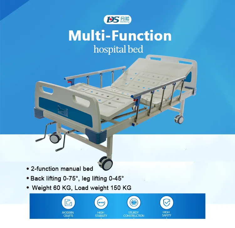 Medical Beds Turkey Manual Backrest Frame for Patient Bed