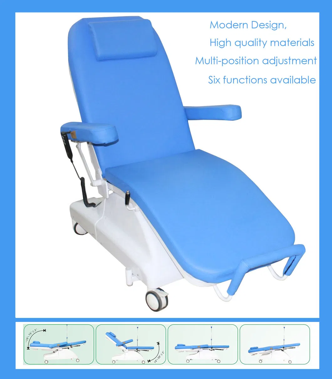 Medical Dialysis Chair with Two Electric Motors (THR-DC210)