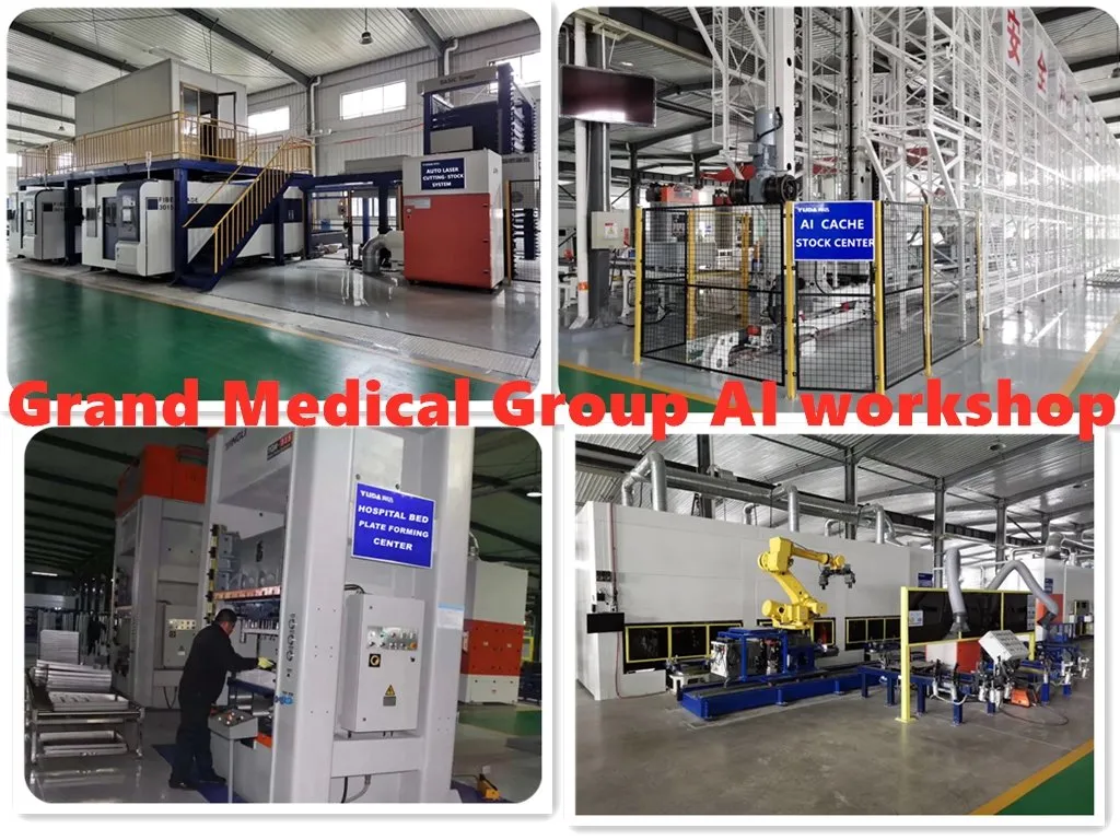 Medical Equipment Hospital Jet Molding Steel Single Shake Child Bed Pediatric Hospital Bed