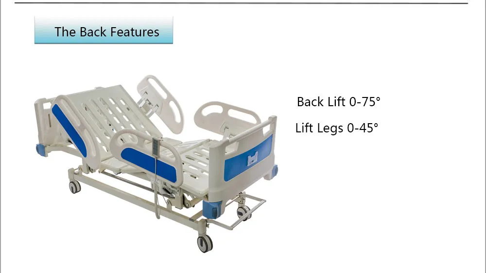 Medical Furniture ICU Multifunctional Hospital Medical Bed for Patient