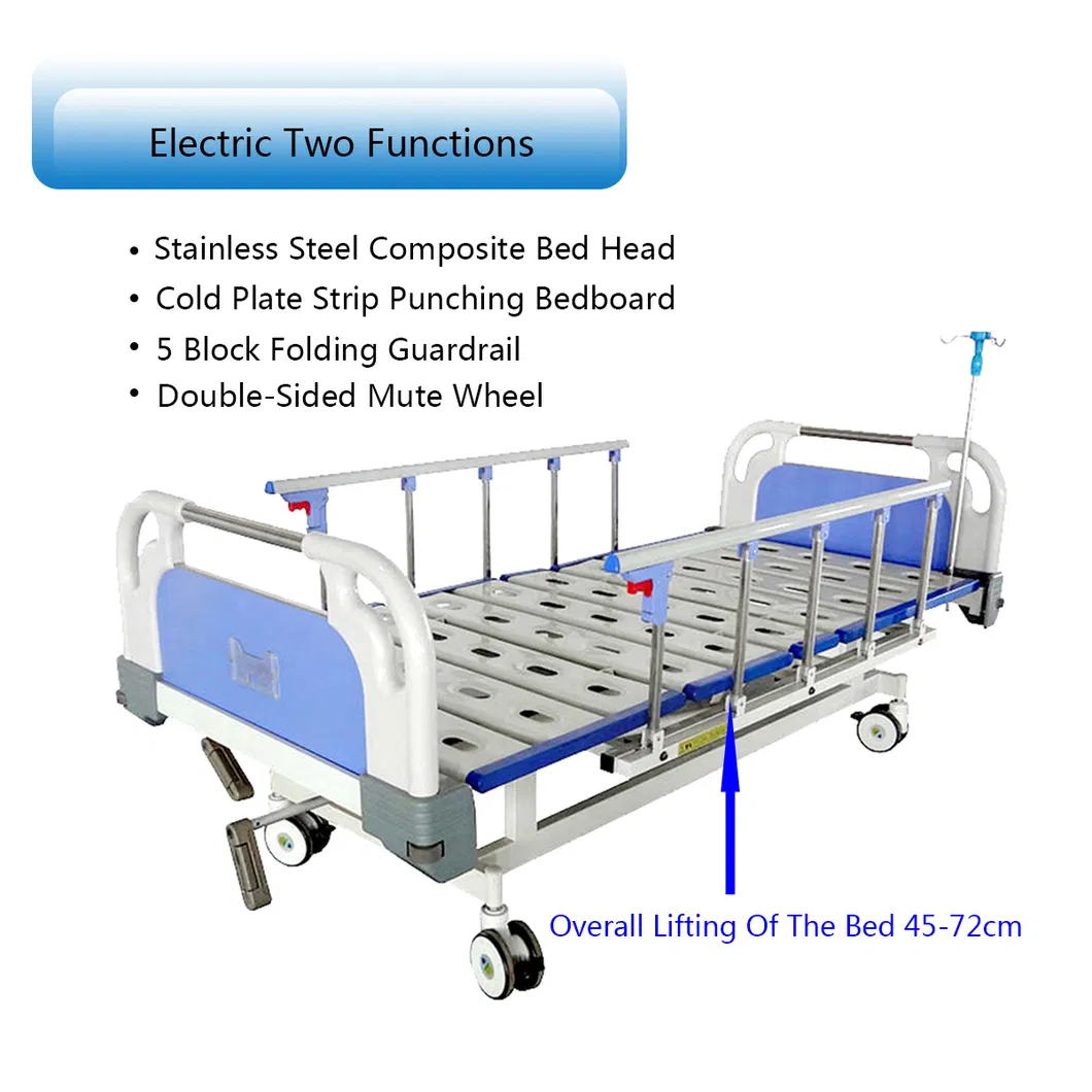 Medical Furniture Manual Hospital Beds with 2 Function B08-2