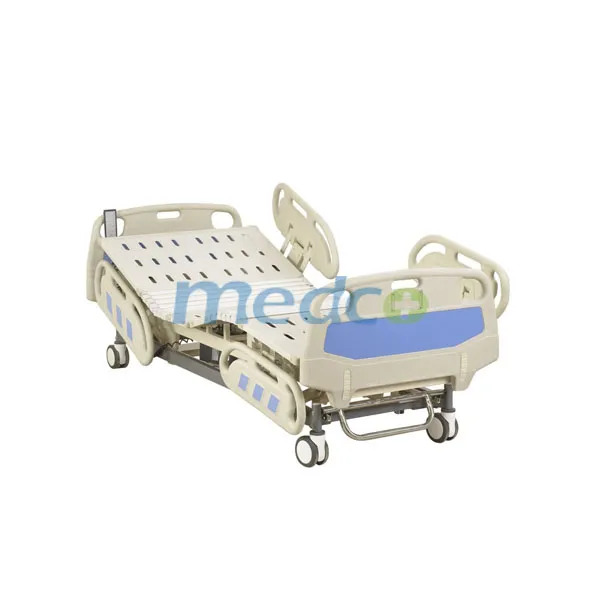 Medical Supplies Steel ICU Multi-Function Metal Mobile Electric Adjustable Hospital Bed for Clinic