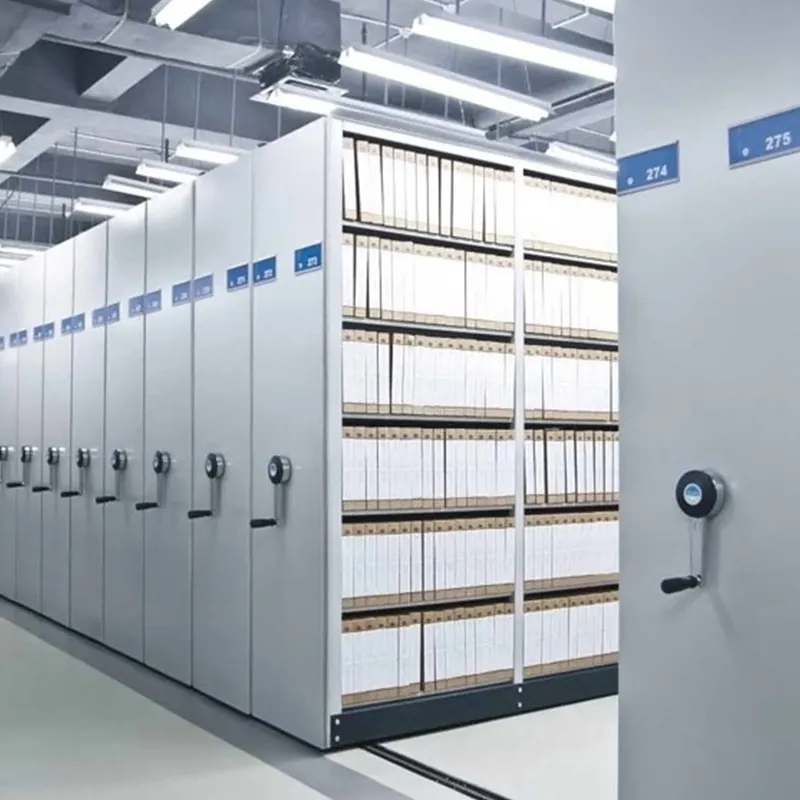 Modern Office Archive Storage Cabinet Mobile Hanging File Compact Shelving System